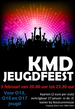 KMD jeugdfeest poster 2018 v