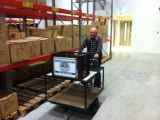 Sponsorcommissie op bezoek bij Hummel in Deventer