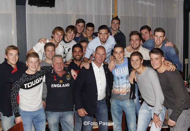 Bedankje Hans Verschoor en Dolf van Heijningen