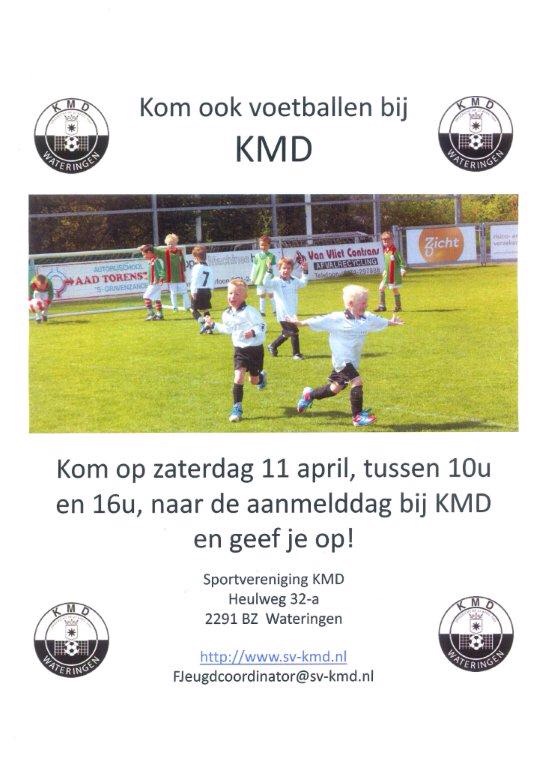 Inschrijfdag zaterdag 11 april 2015