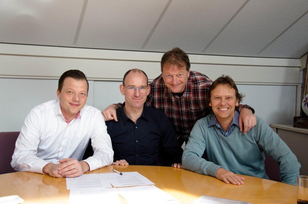 Ondertekening nieuwe sponsorcontracten 
