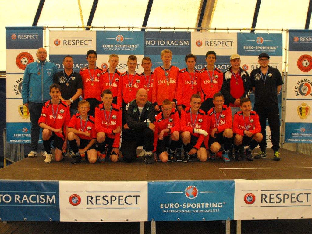 Verslag toernooi KMD C1 in Hamont, België