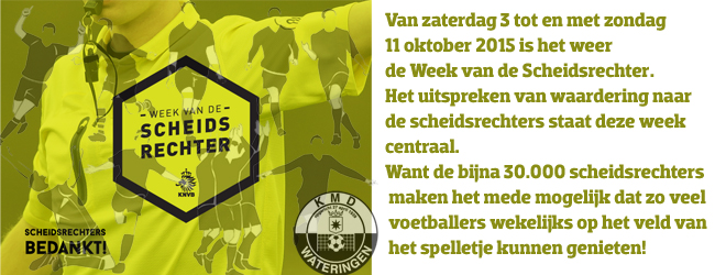 Week van de Scheidsrechter