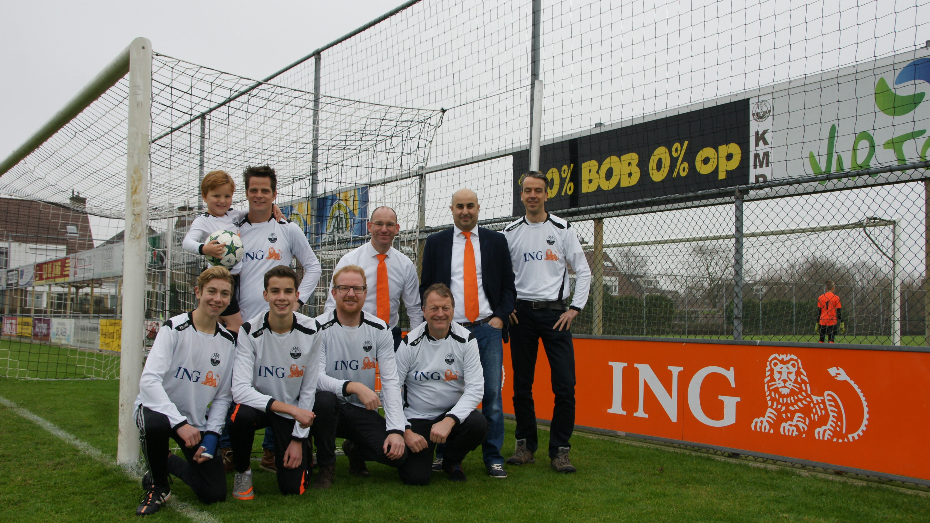 Intensief hoofdsponsorschap van ING met KMD met drie jaar verlengd