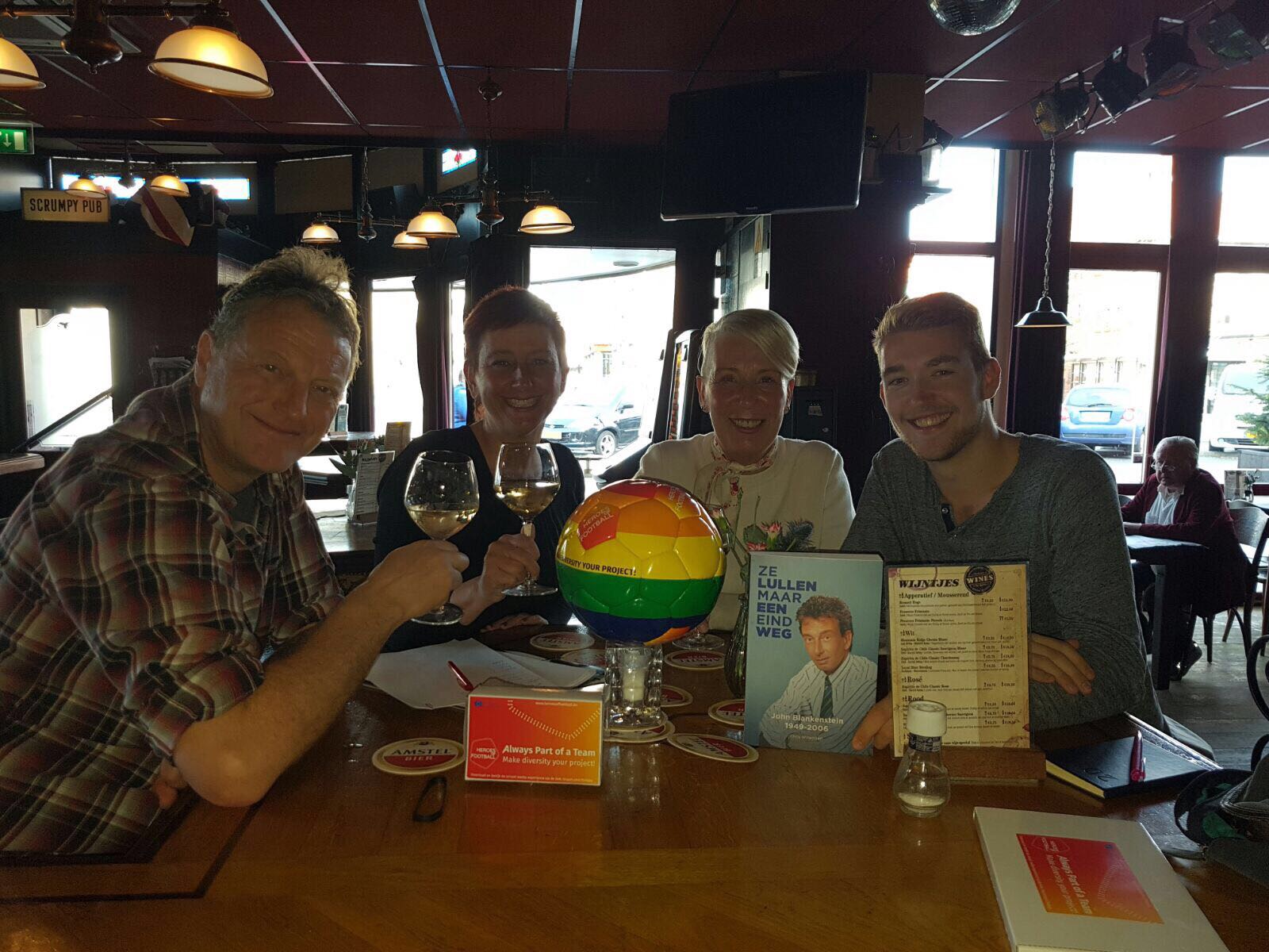 John Blankenstein Foundation en Heroes of football 