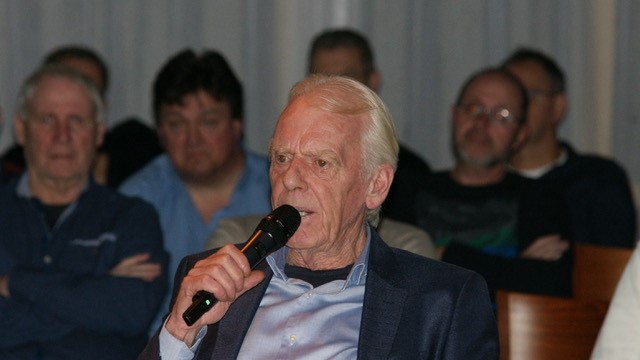 Bedankje Frank Stout.