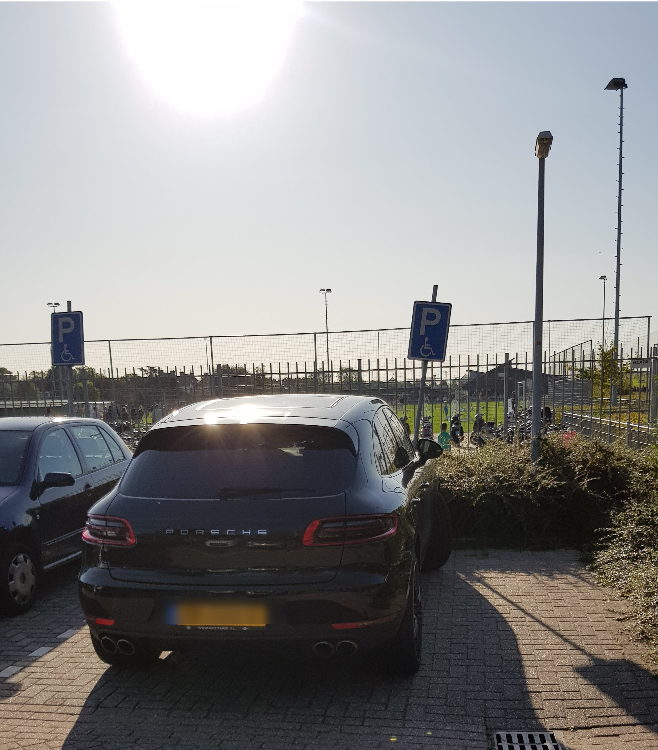 Parkeren op invalideplek