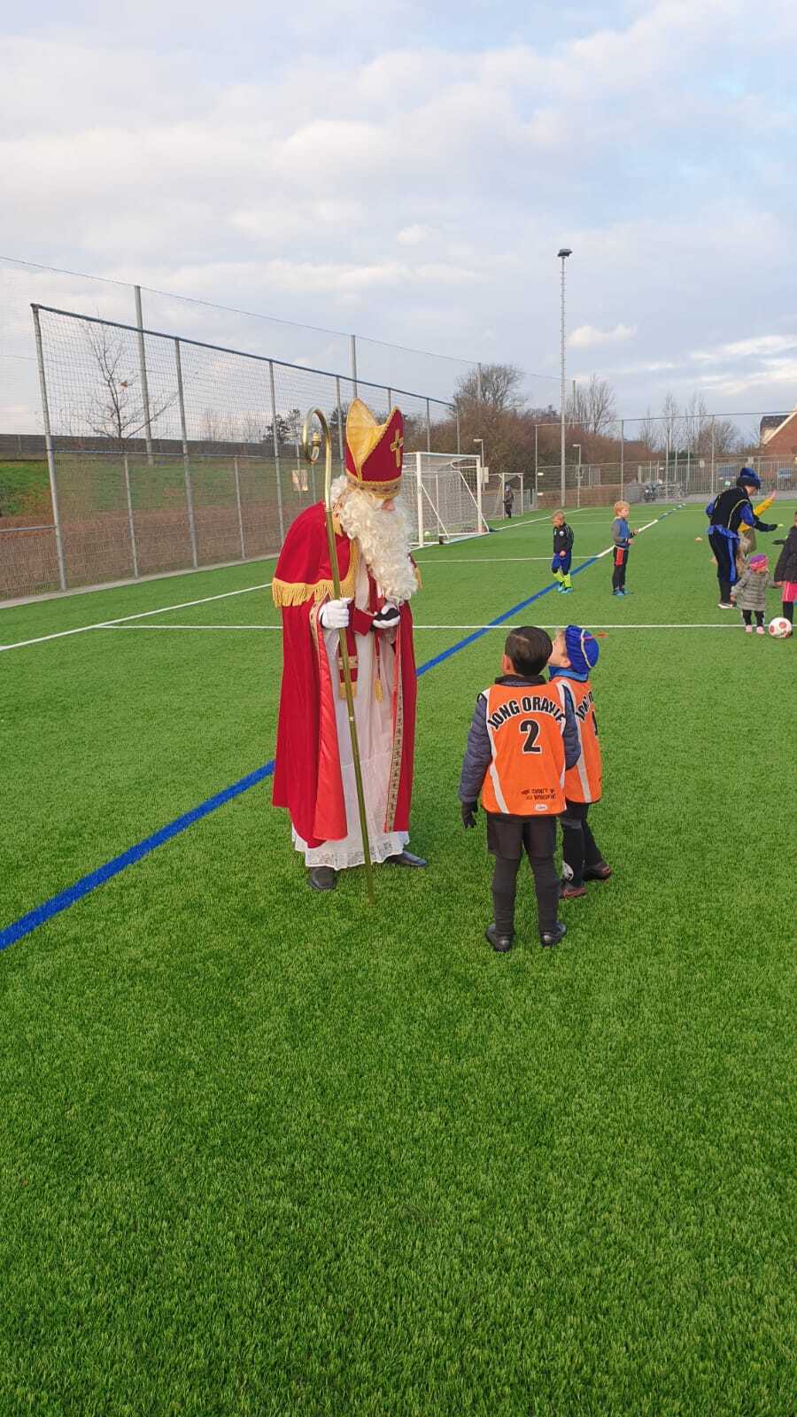 Sinterklaas bezoekt toch weer KMD!