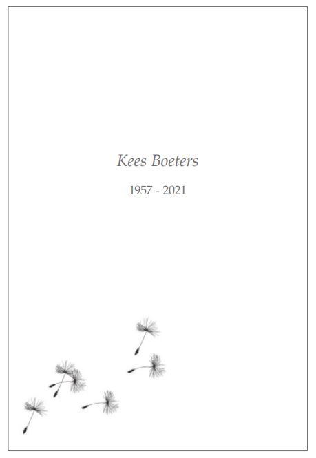 In Memoriam Kees Boeters