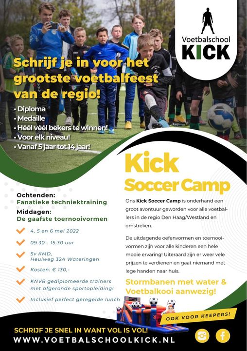 Kick Soccer Camp meivakantie