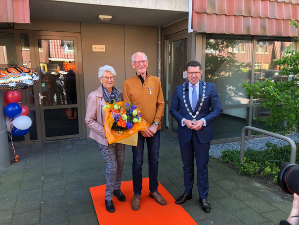 Jaap Boutkan Lid in de orde van Oranje Nassau