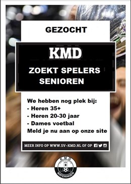 Kmd zoekt