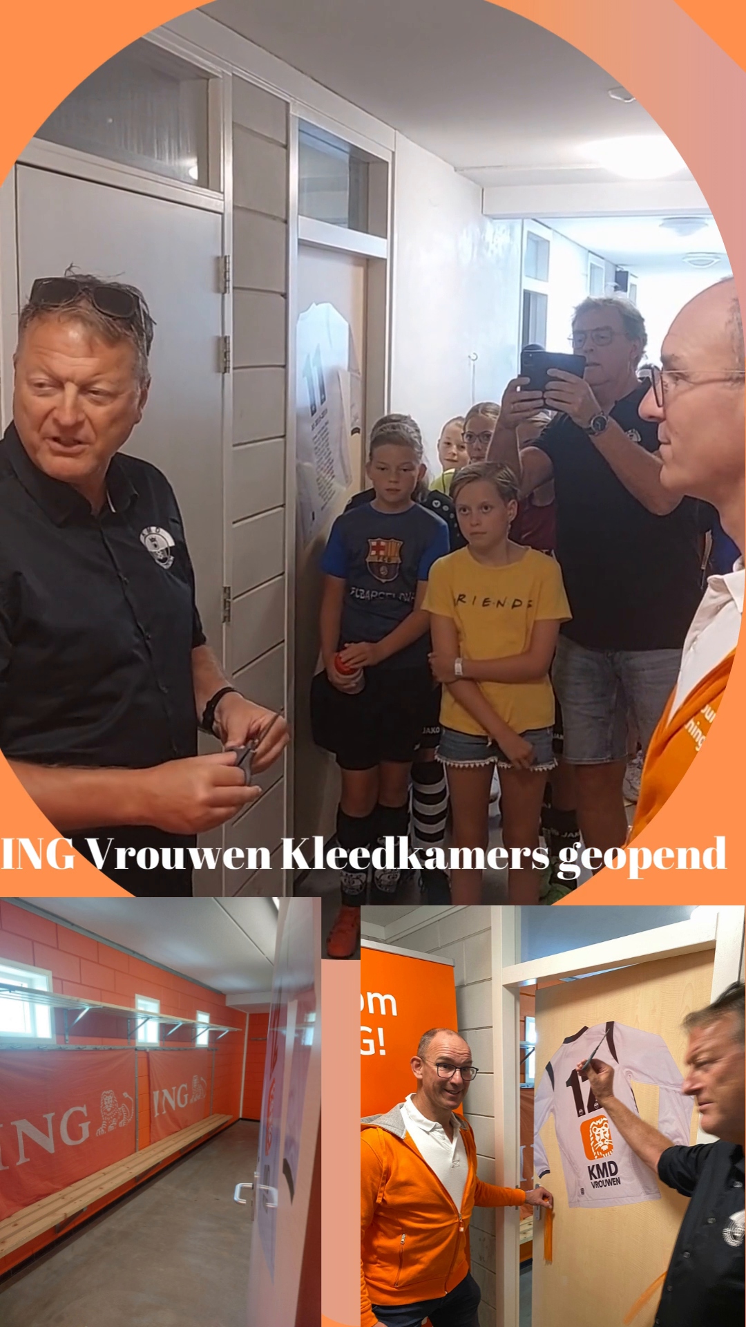 KMD Vrouwen Kleedkamers geopend