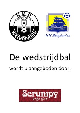 Wedstrijdbal Schipluiden