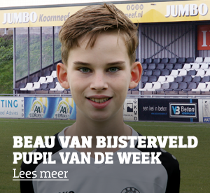 Pupil van de week