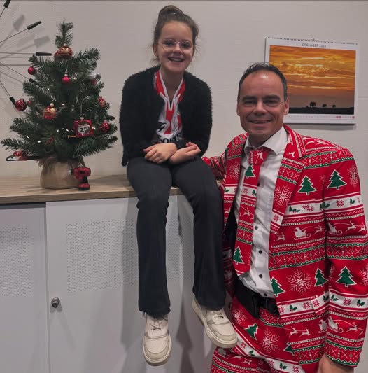 Kersttrui actie Bouwbedrijf Jongerius