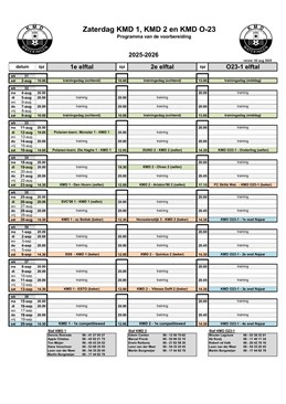 Voorbereiding seizoen 2025-2026 def versie 5