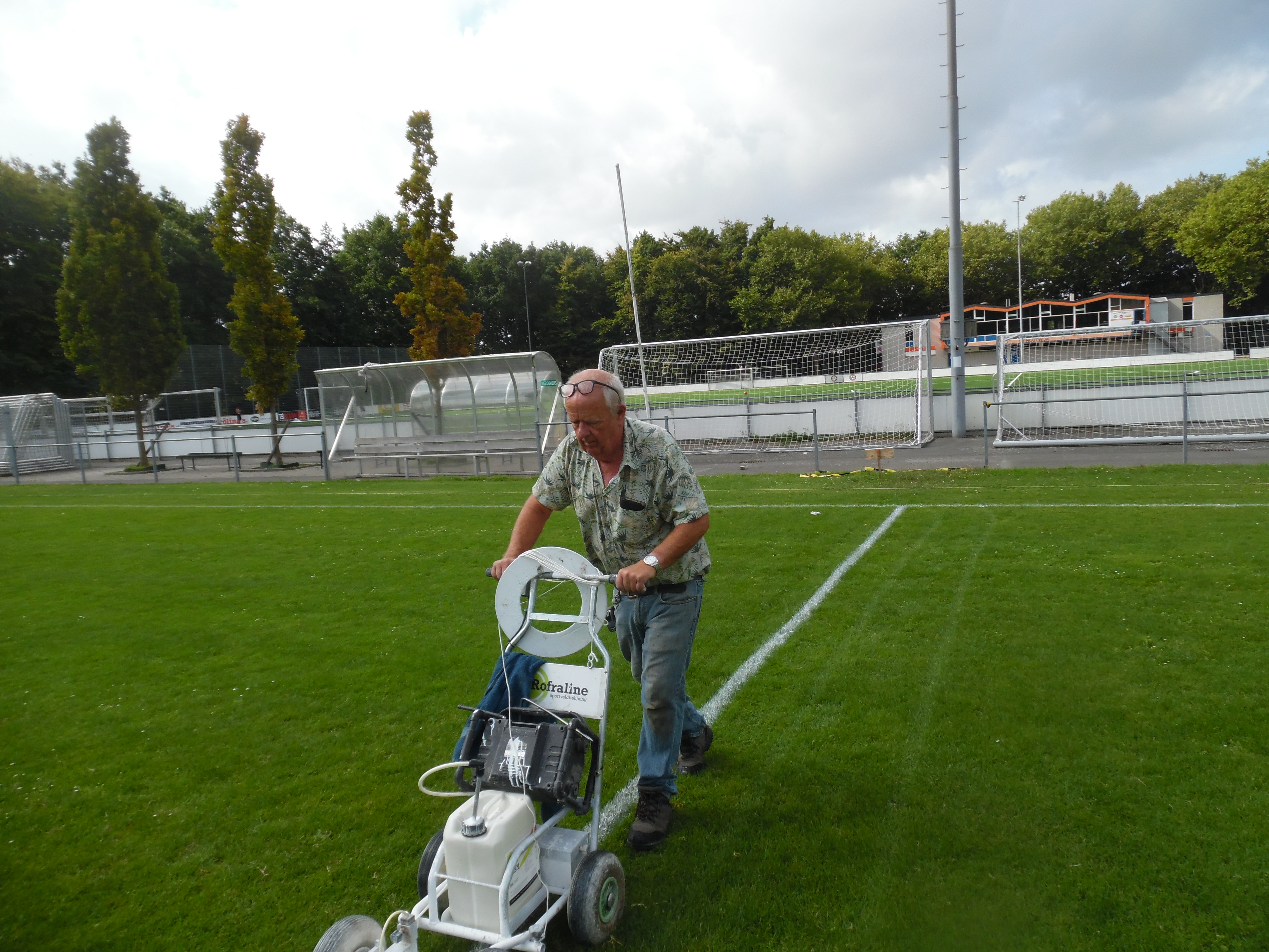 De middencirkel is weer rond
