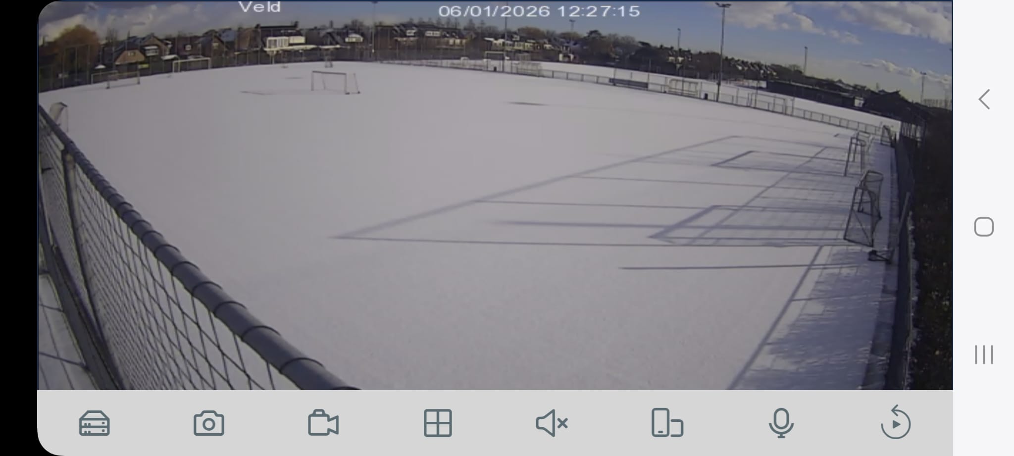 Update toestand kunstgras velden.