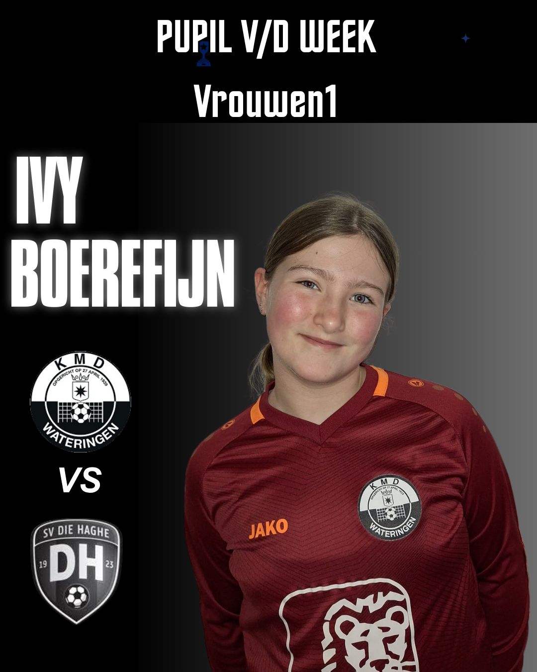 Pupil van de week KMD VR 1 - Die Haghe VR 1