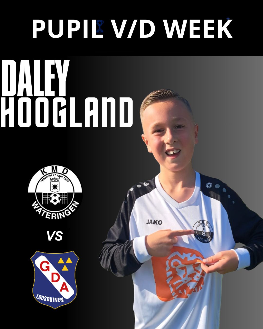 Pupil van de week KMD 1 - GDA 1