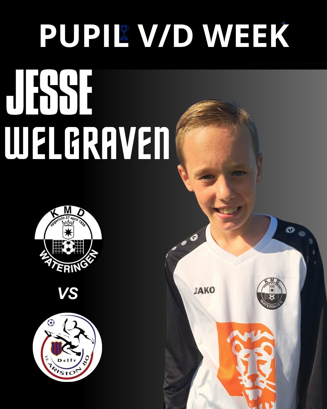 Pupil van de week KMD 1 - Ariston'80 1