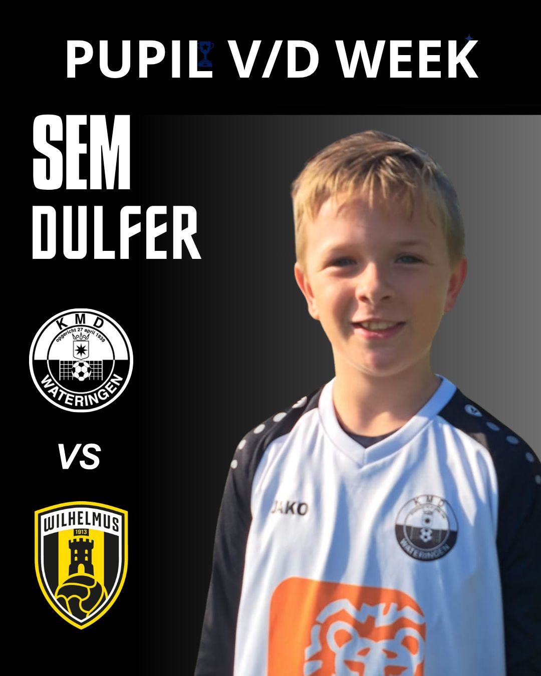 Pupil van de week KMD 1 - Wilhelmus 1