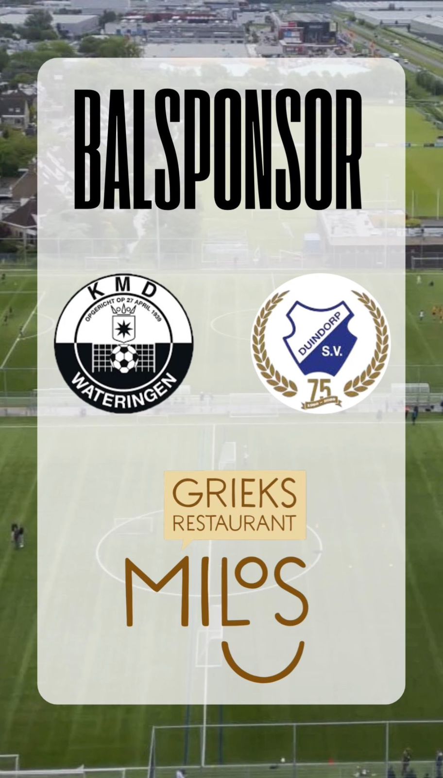 Wedstrijdbal KMD 1 - Duindorp 1