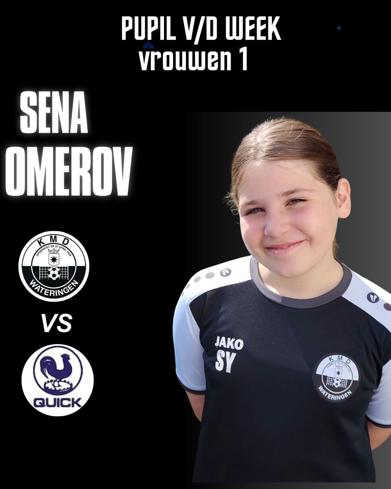 Pupil van de Week KMD VR1 - Quick VR1