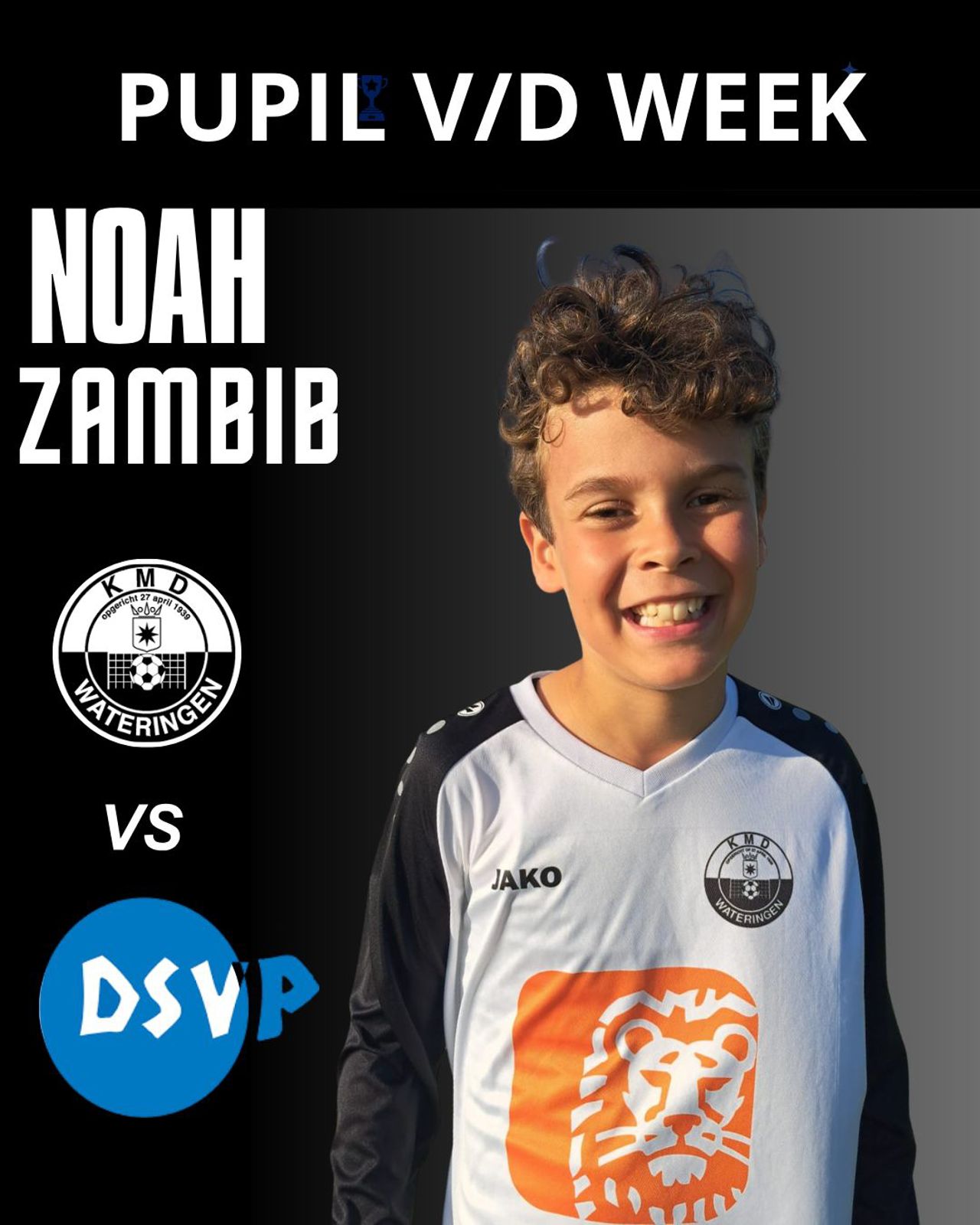 Pupil van de week KMD 1 - DSVP 1