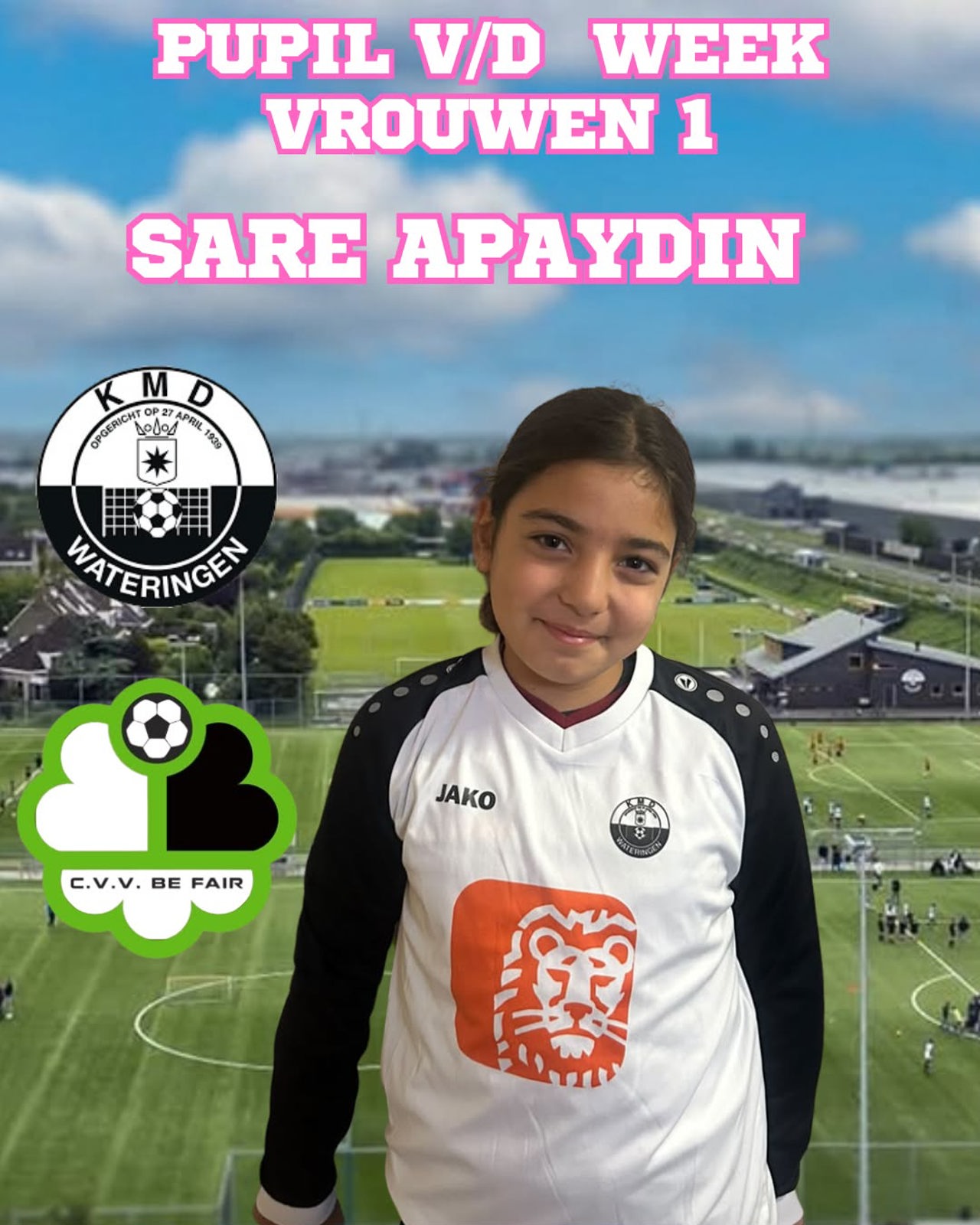 10/10/26 Pupil van de Week KMD VR1 - Be Fair VR1