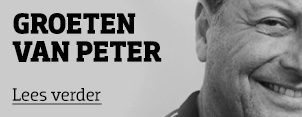 Groeten van Peter