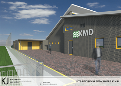 Kleedkamer nieuw
